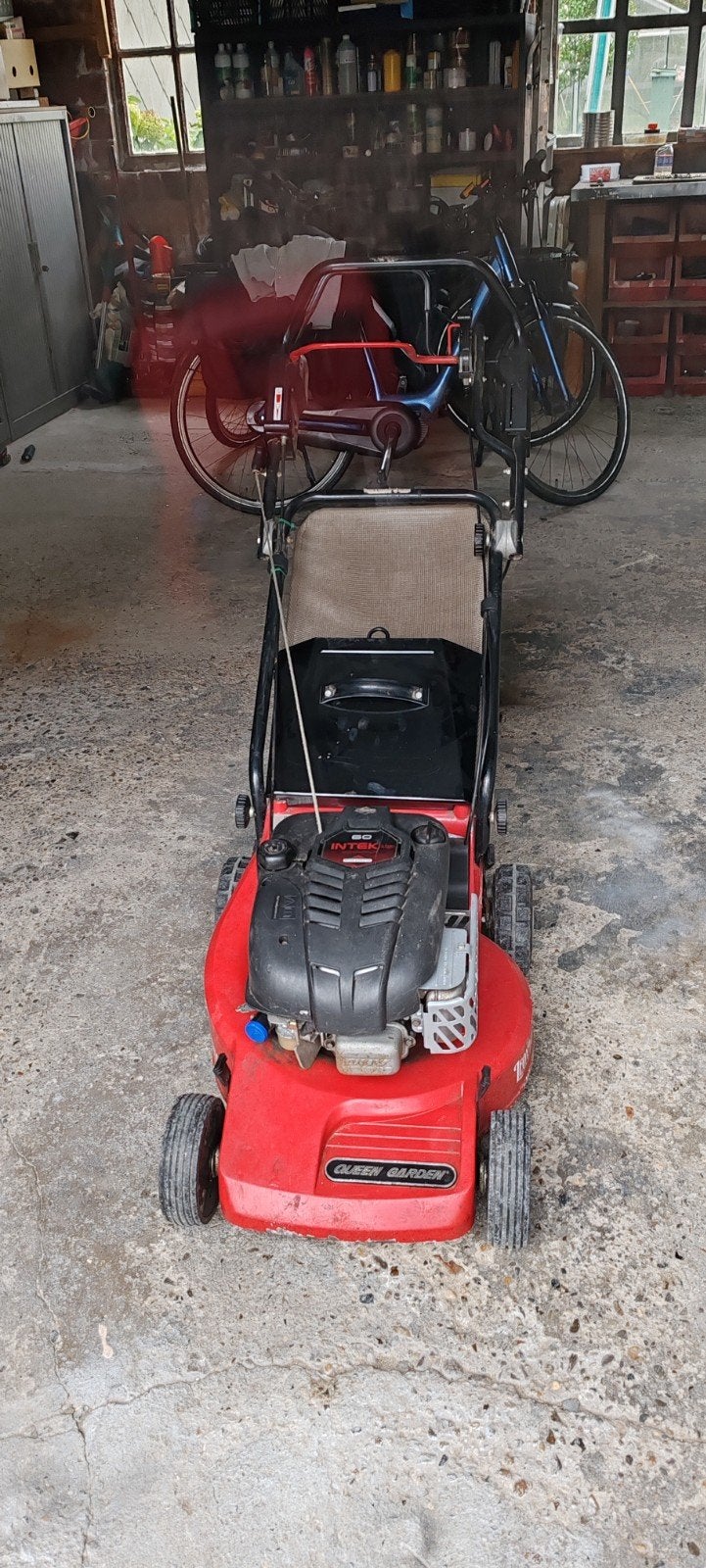 grasmachine, Tondeuses à gazon à essence, 40 à 49 cm, Enlèvement, Utilisé