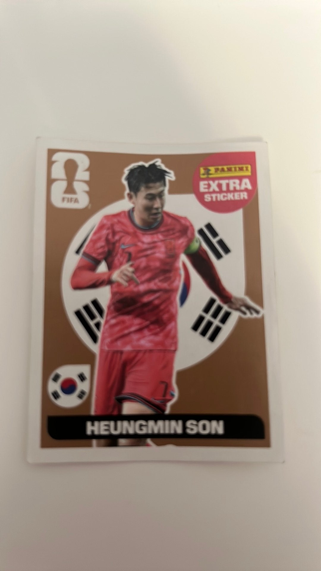 Panini extra Heungmin Son, Enlèvement, Comme neuf