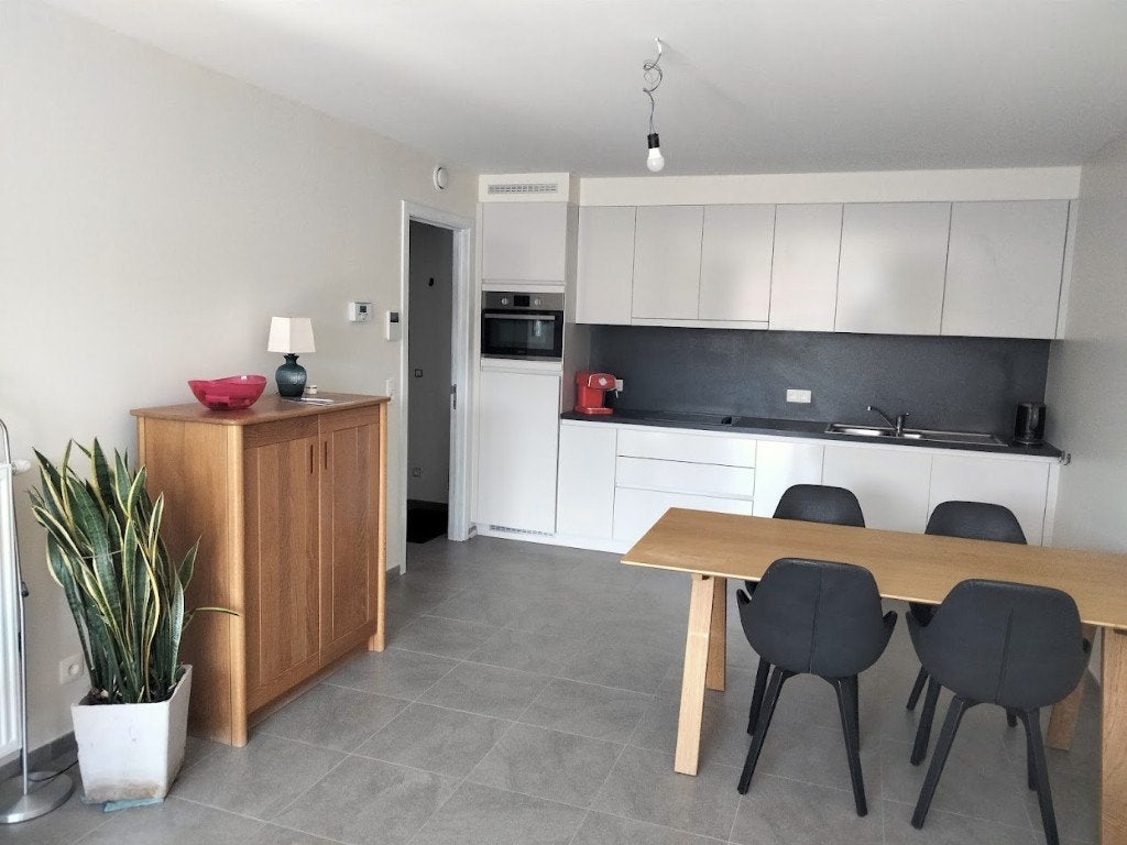 tafel en bijbehoren, 150 à 200 cm, Cinq personnes ou plus, Massieve eik met fineer laag, Enlèvement