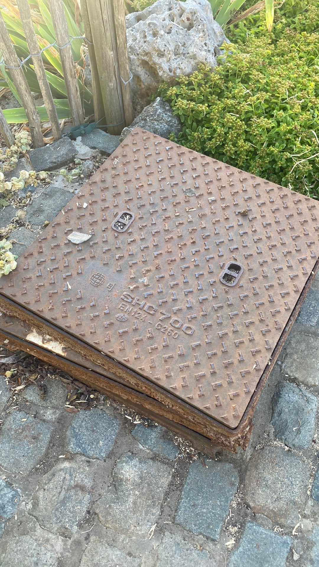 Putdeksels gietijzer, Doe-het-zelf en Bouw, Ophalen, Gebruikt