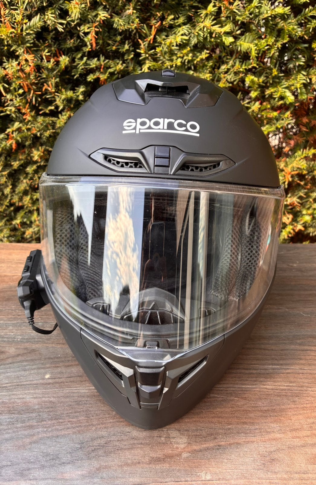 Sparco x- pro maat XL  met DrPhone x1 intercom, Motoren, Dames, XL, Integraalhelm, Tweedehands