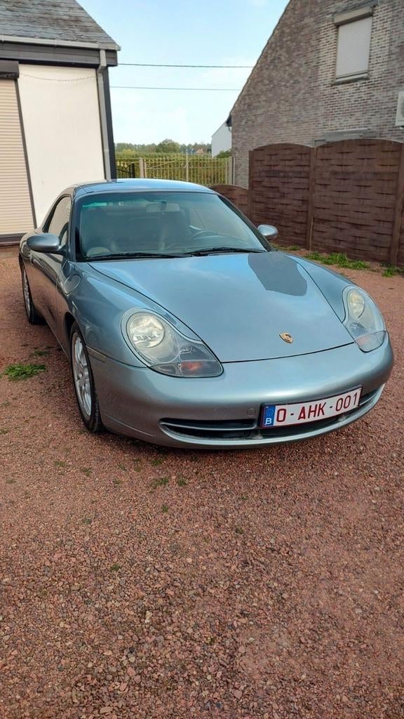 Porsche Carrera 4 cabrio bj 1999, Automaat, 4 zetels, Zwart, Cabriolet