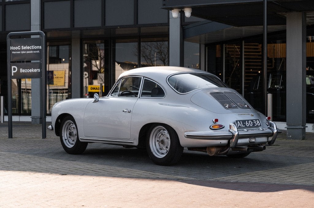 Porsche 356 B - Matching Numbers (bj 1963), Auto's, Stof, Zwart, Bedrijf, 1582 cc