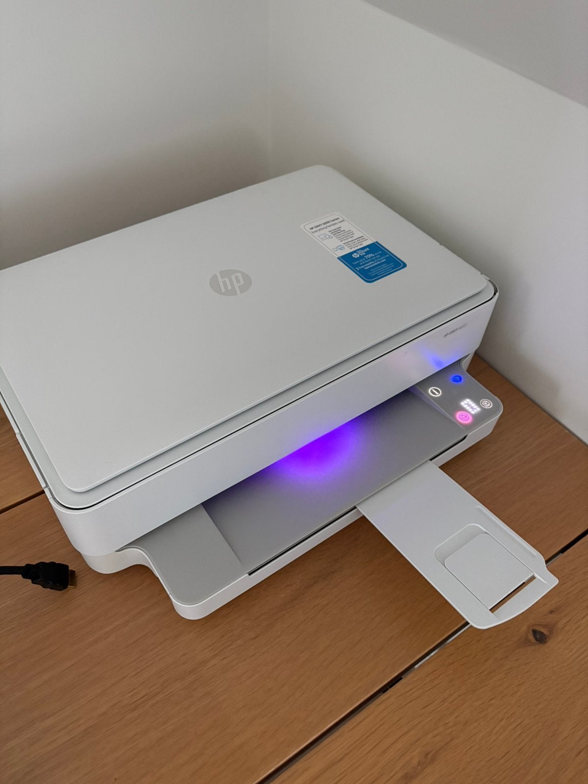 HP printer/scanner/kopie serie 6022 met inkt, Computers en Software, Printers, Ophalen, Gebruikt, Printer, Inkjetprinter