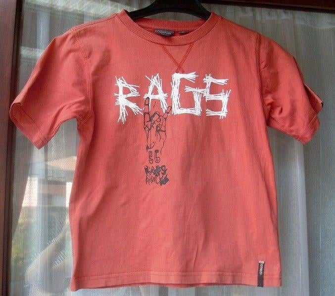 T-shirt van Rags industry maat XS, Kinderen en Baby's, Kinderkleding | Maat 140, Gebruikt, Rag Industry, Ophalen of Verzenden