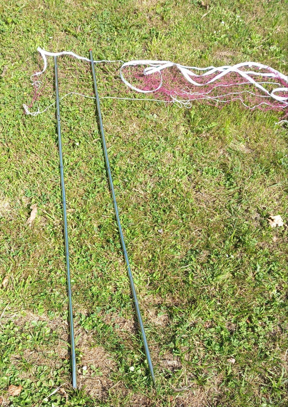 Filet portable pour jouer au badminton -> 3€, Sports & Fitness, Enlèvement, Utilisé, Autres types