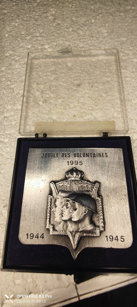 Médaille jubile des volontaires, Enlèvement ou Envoi