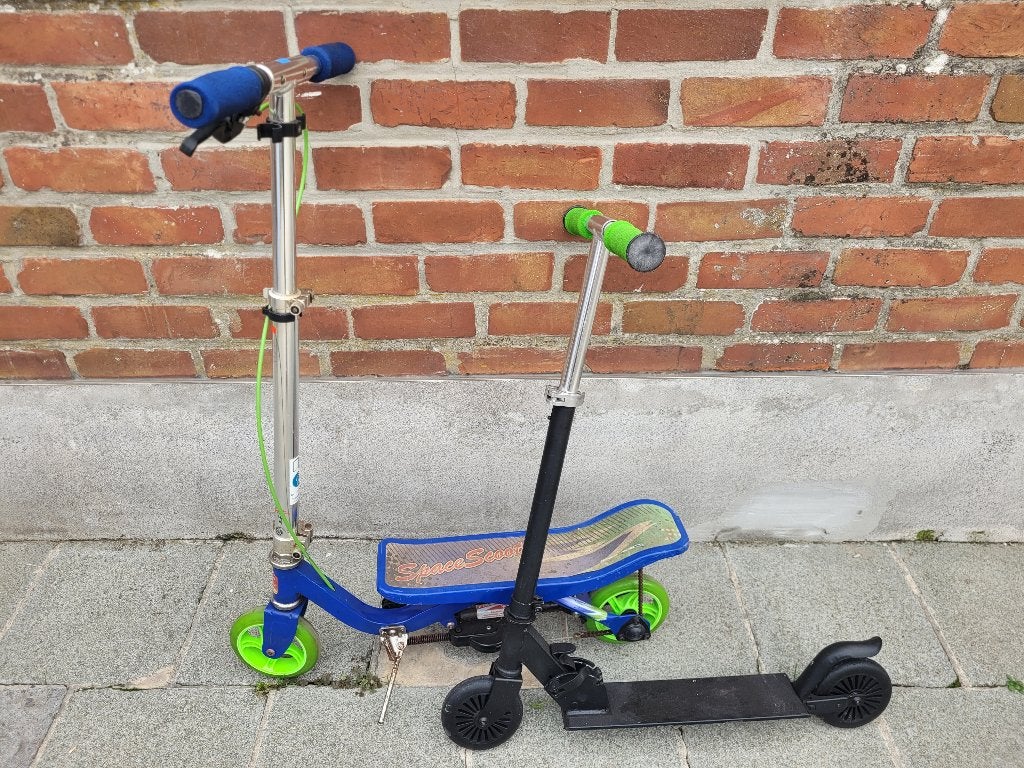 Kindersteps, Fietsen en Brommers, Ophalen, Gebruikt, Gewone step