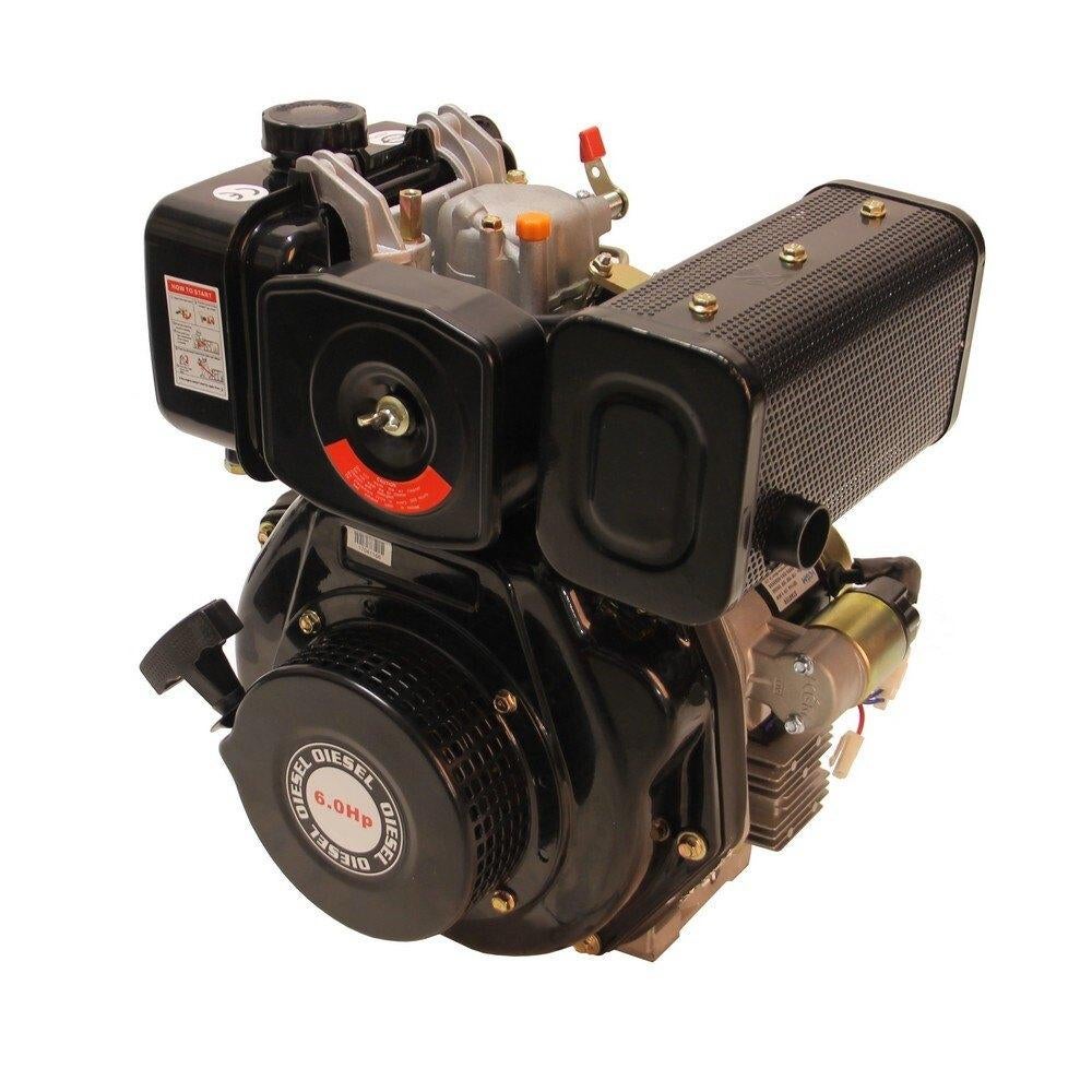 Dieselmotor E-start 7pk, Envoi