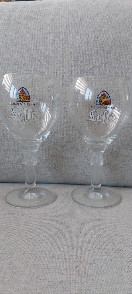 2 verres leffe 50cl, Enlèvement ou Envoi, Leffe