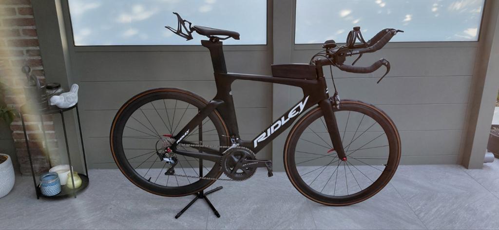 Triatlonfiets Ridley Dean, Fietsen en Brommers, Fietsen | Racefietsen, Carbon, Velgrem, Zo goed als nieuw, Meer dan 20 versnellingen