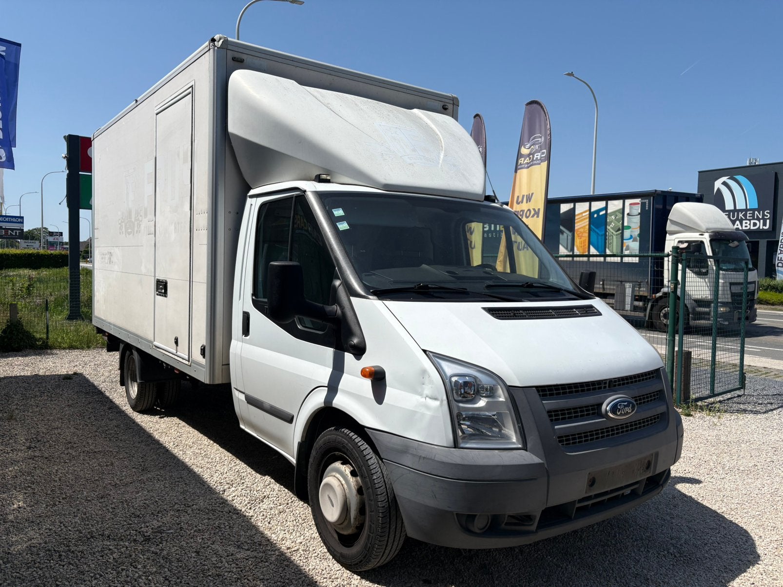 Ford Transit MEUBELBAK MET LIFT- BTW WAGEN -1STE EIGENAAR, Euro 5, Wit, Diesel, Overige carrosserie