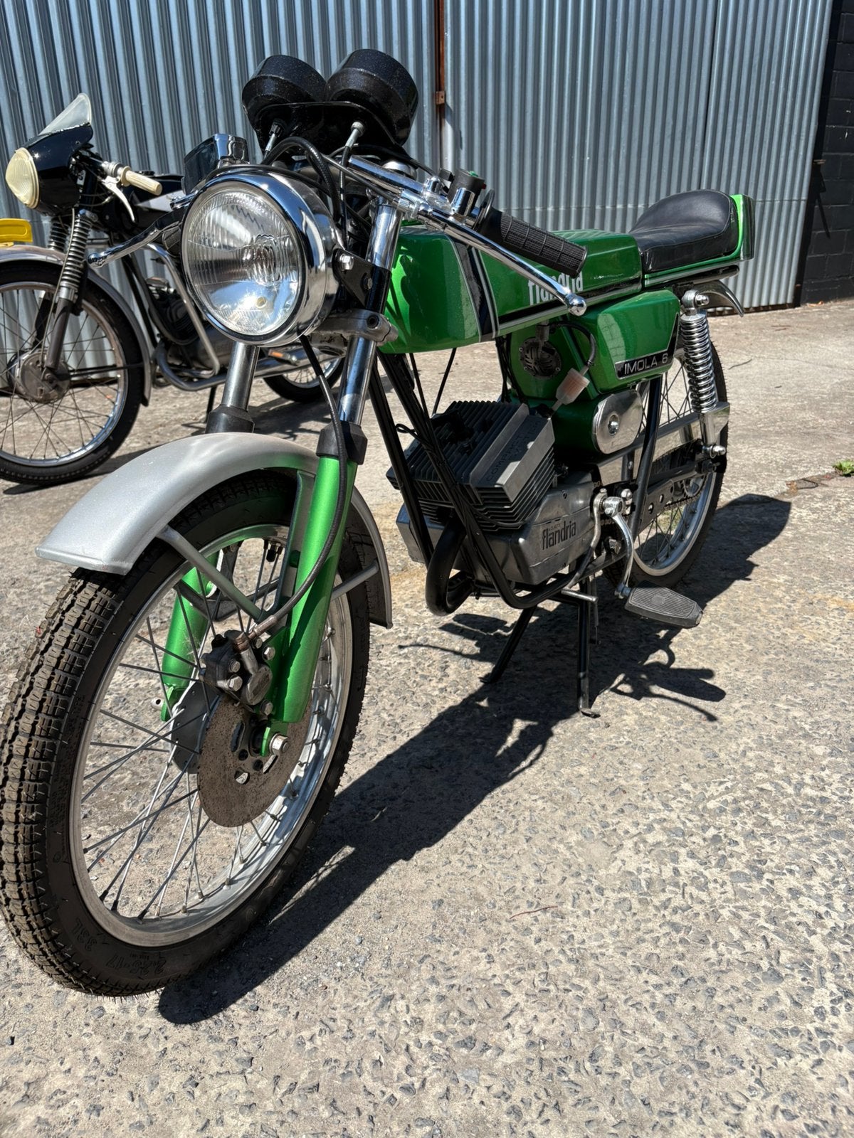 Flandria  imola 6 vitesses, Motoren, Ophalen