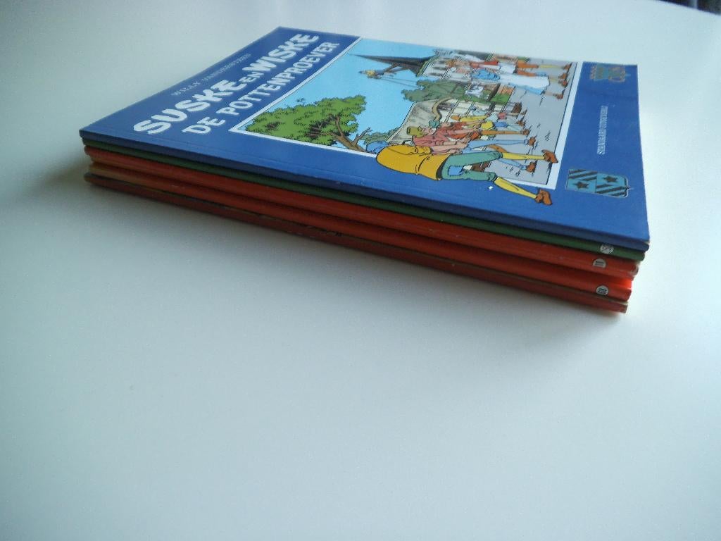 Lot 6 albums Suske en Wiske Reclame uitgave, Boeken, Stripverhalen, Gelezen, Meerdere stripboeken, Ophalen of Verzenden