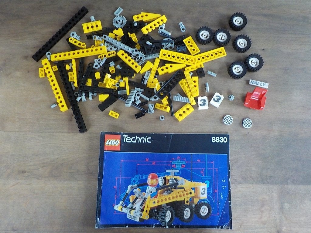 Buggy lunaire à 6 roues Lego Technic 8830 Rally, Enlèvement ou Envoi, Lego, Ensemble complet, Instructions incluses