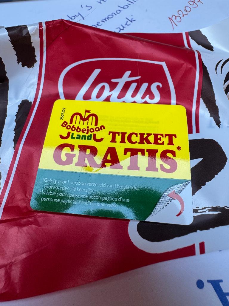 Bobbejaanland, Tickets en Kaartjes, Eén persoon, Kortingsbon, Pretpark