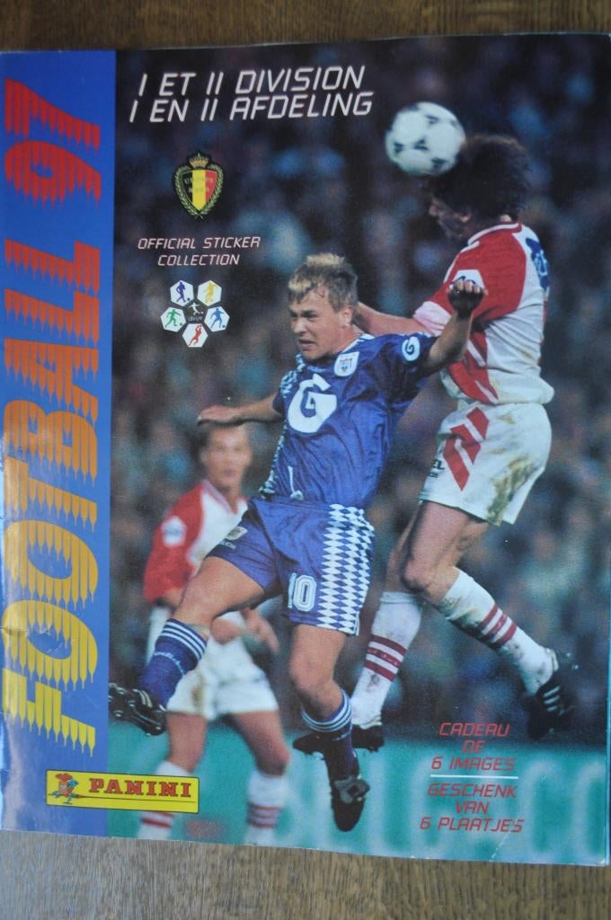PANINI COMPLEET ALBUM FOOTBALL 1997, Enlèvement ou Envoi, Utilisé, Plusieurs autocollants