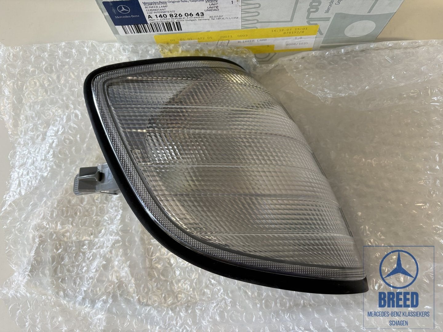 NOS knipperlicht rechts wit voor Mercedes-Benz W140, Neuf, -, -, Enlèvement ou Envoi