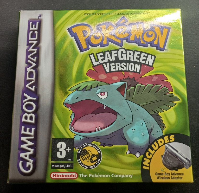 Pokemon Leafgreen version gba MINTY (wireless adapter mist), Consoles de jeu & Jeux vidéo, Jeux | Nintendo Game Boy, Enlèvement ou Envoi
