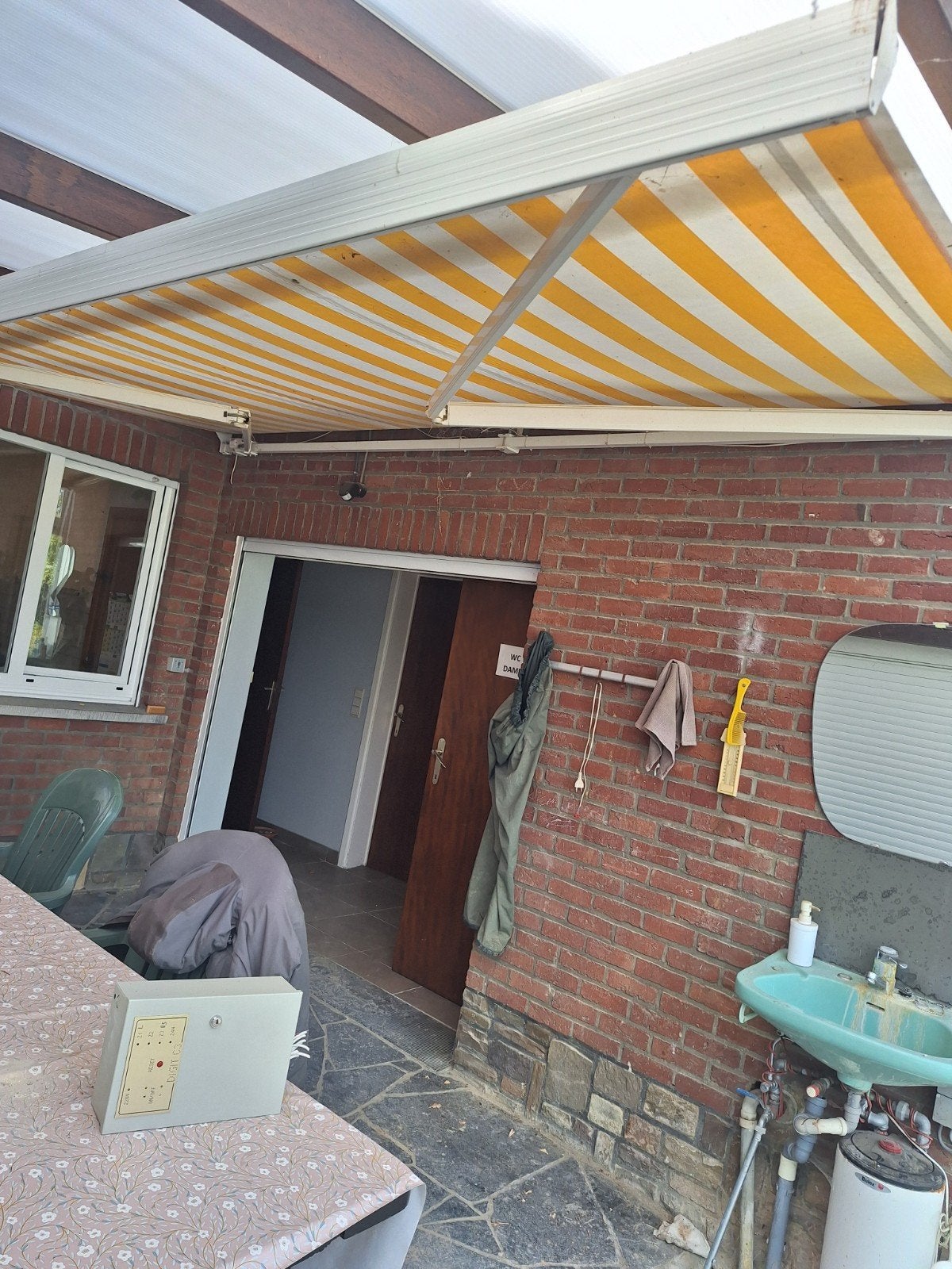 zonne tent, Tuin en Terras, Ophalen, Gebruikt, Elektrisch, 150 tot 300 cm