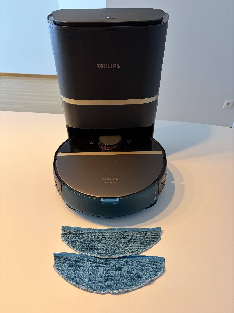 Robotstofzuiger met dweilfunctie, Elektronische apparatuur, Stofzuigers, Gebruikt, Philips, Dweilfunctie, Robotstofzuiger