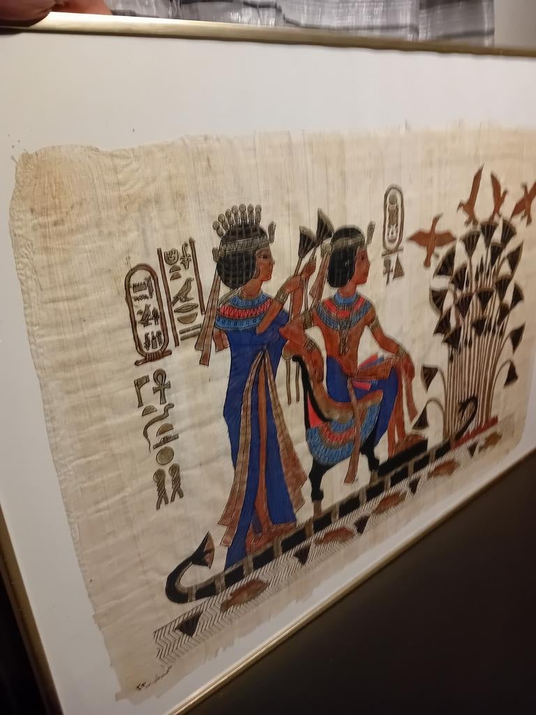 Egyptische papyrus 2, Antiek en Kunst, Ophalen