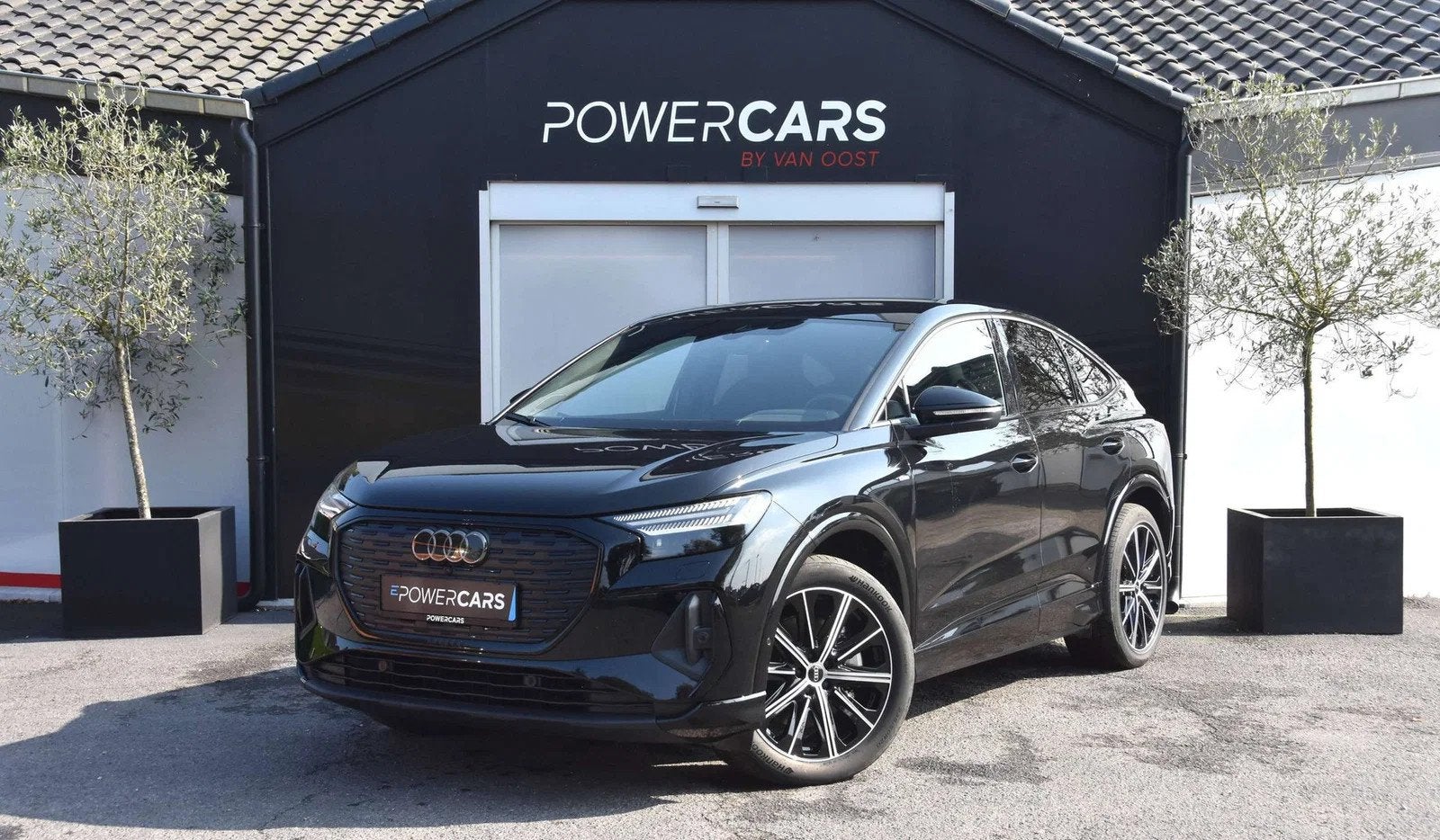 Audi Q4 Sportback e-tron 55 Quattro | S Line | Black Pack, Automaat, Gebruikt, Zwart, 340 pk