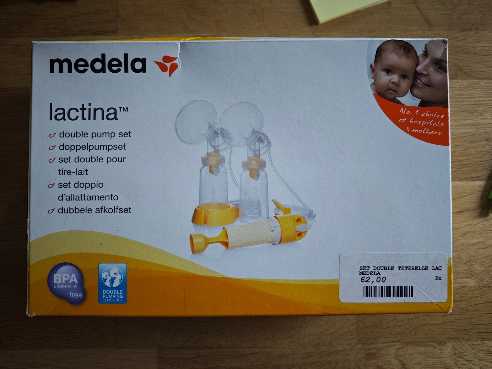 Set double pour tire-lait - Medela, Enlèvement ou Envoi, Tire-lait, Medela