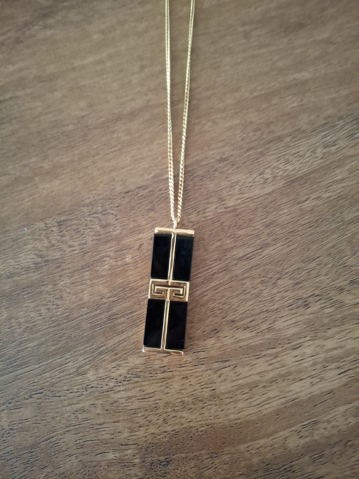 vintage Givenchy Paris 1979, Bijoux, Sacs & Beauté, Enlèvement ou Envoi, Comme neuf, Noir, Autres matériaux