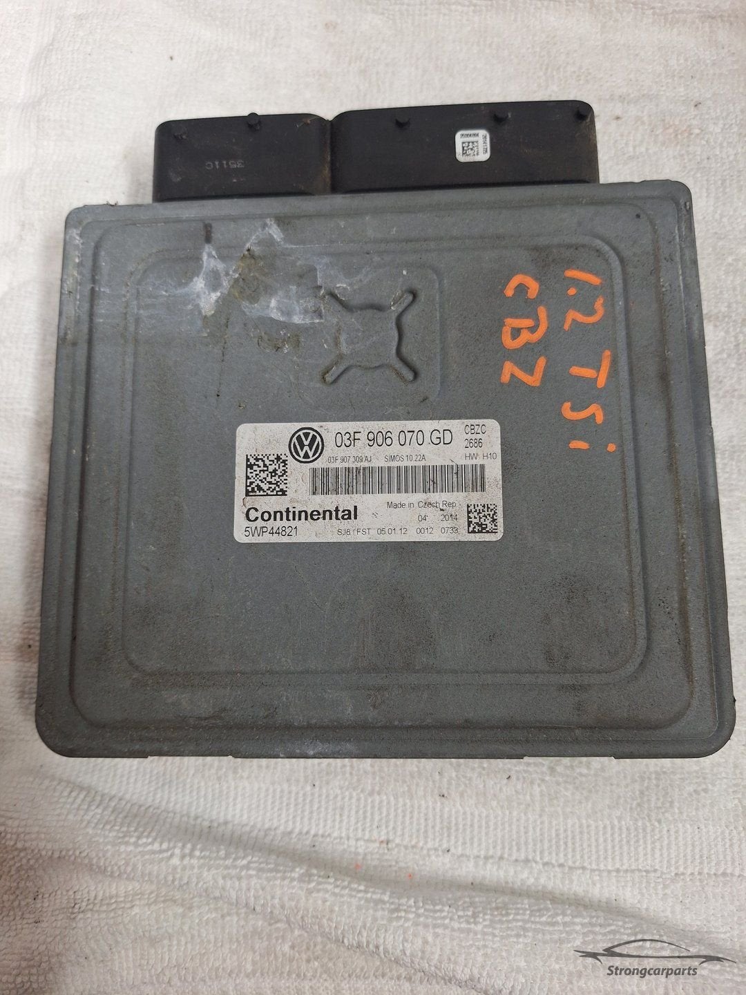 ECU Motormanagement VW Polo 6R 1.2tsi CBZC 03F906070GD, Volkswagen, -, Utilisé, -