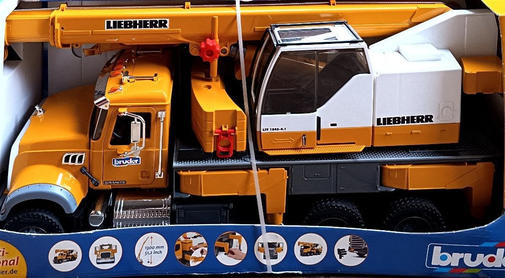 Bruder liebherr kraanwagen, Ophalen, Nieuw