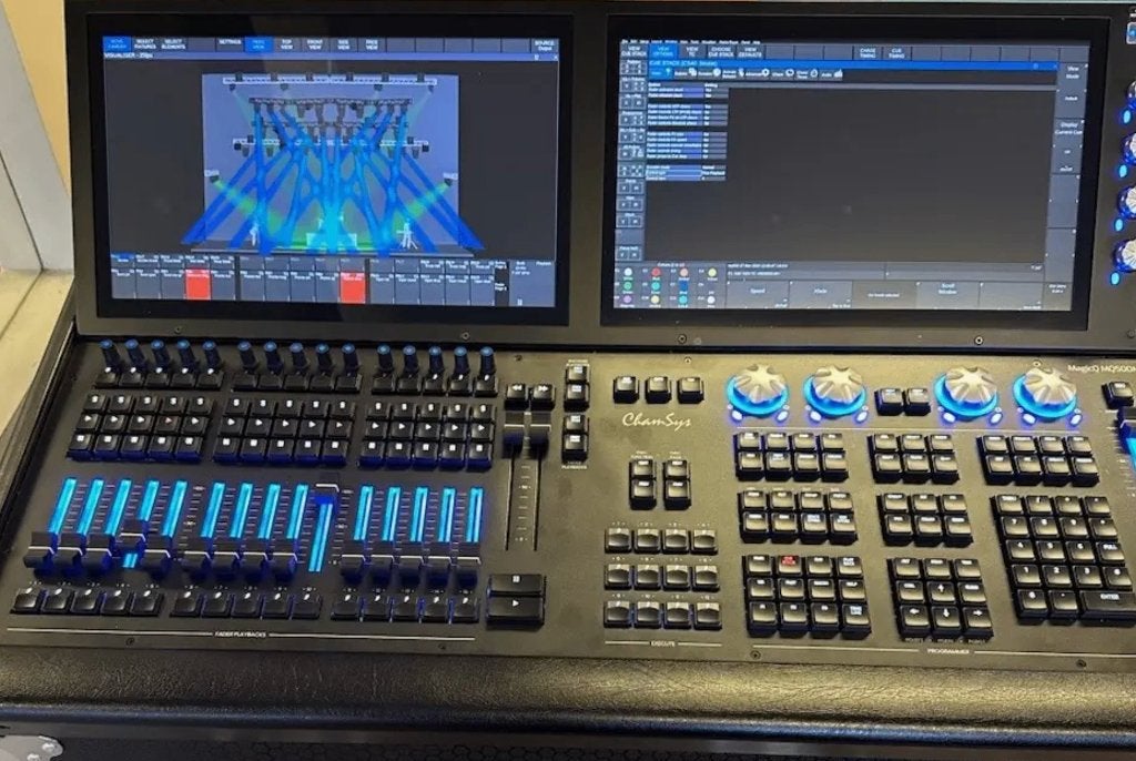 mq500M incl Kist met doghouse en zwenkwielen, Muziek en Instrumenten, Ophalen, Zo goed als nieuw, Licht