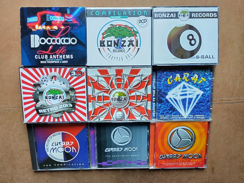 CD * DANCE - TRANCE - RETRO - CLUB ... * 20 € PER CD BOX, Ophalen of Verzenden, Zo goed als nieuw, Overige genres
