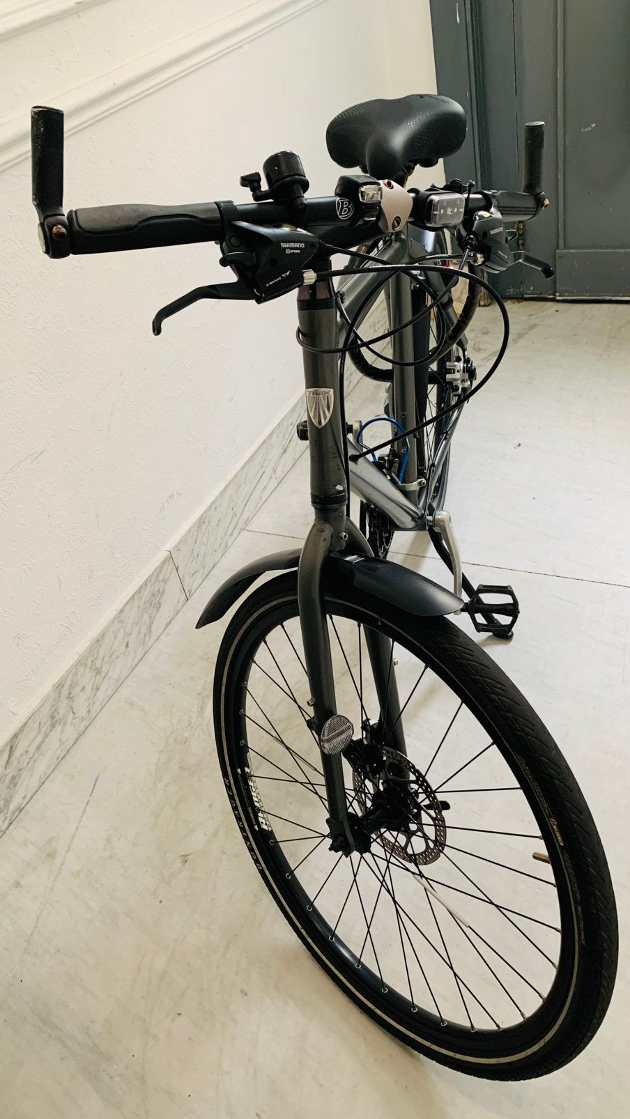 Trek fiets, Minder dan 10 versnellingen, 49 tot 53 cm, Zo goed als nieuw, Schijfrem