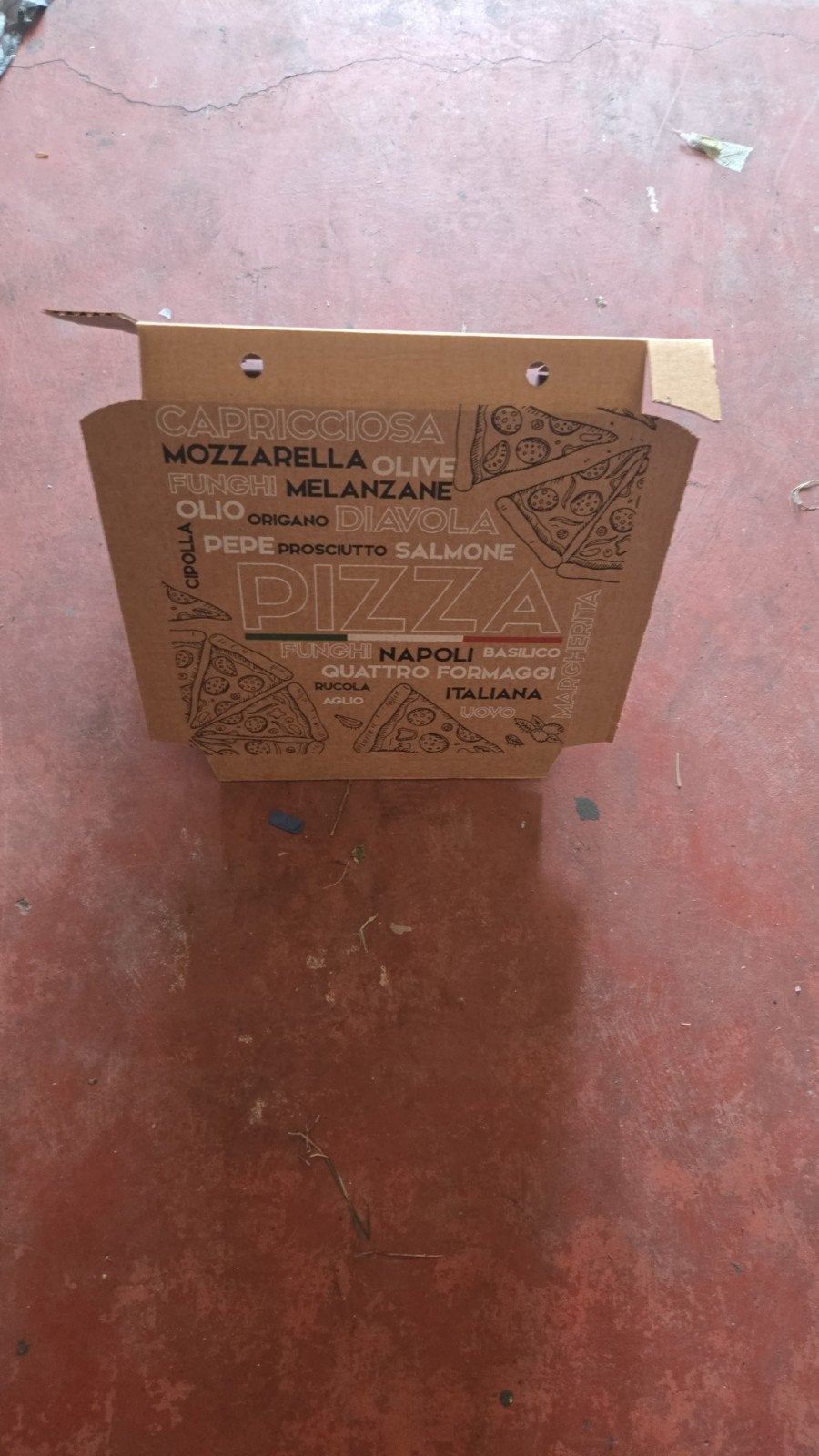 Pizza doos, Zakelijke goederen, Ophalen