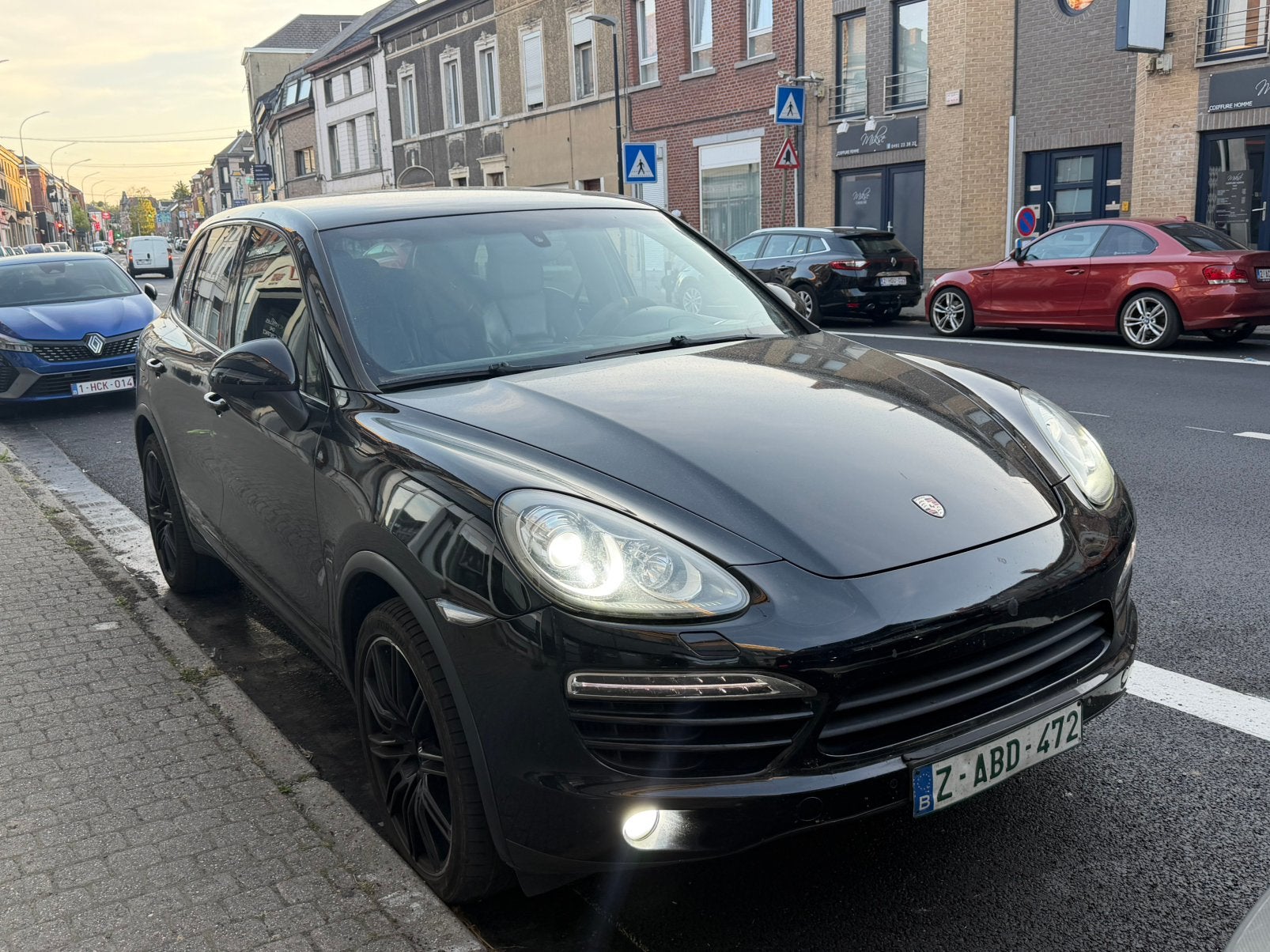 Porsche Cayenne 3.0 TDi. MOTEUR CASSER, Auto's, Automaat, Zwart, Zwart, Bedrijf