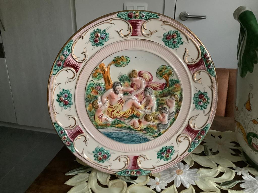 Blikvanger op kast of aan muur, Antiek en Kunst, Antiek | Keramiek en Aardewerk, Ophalen