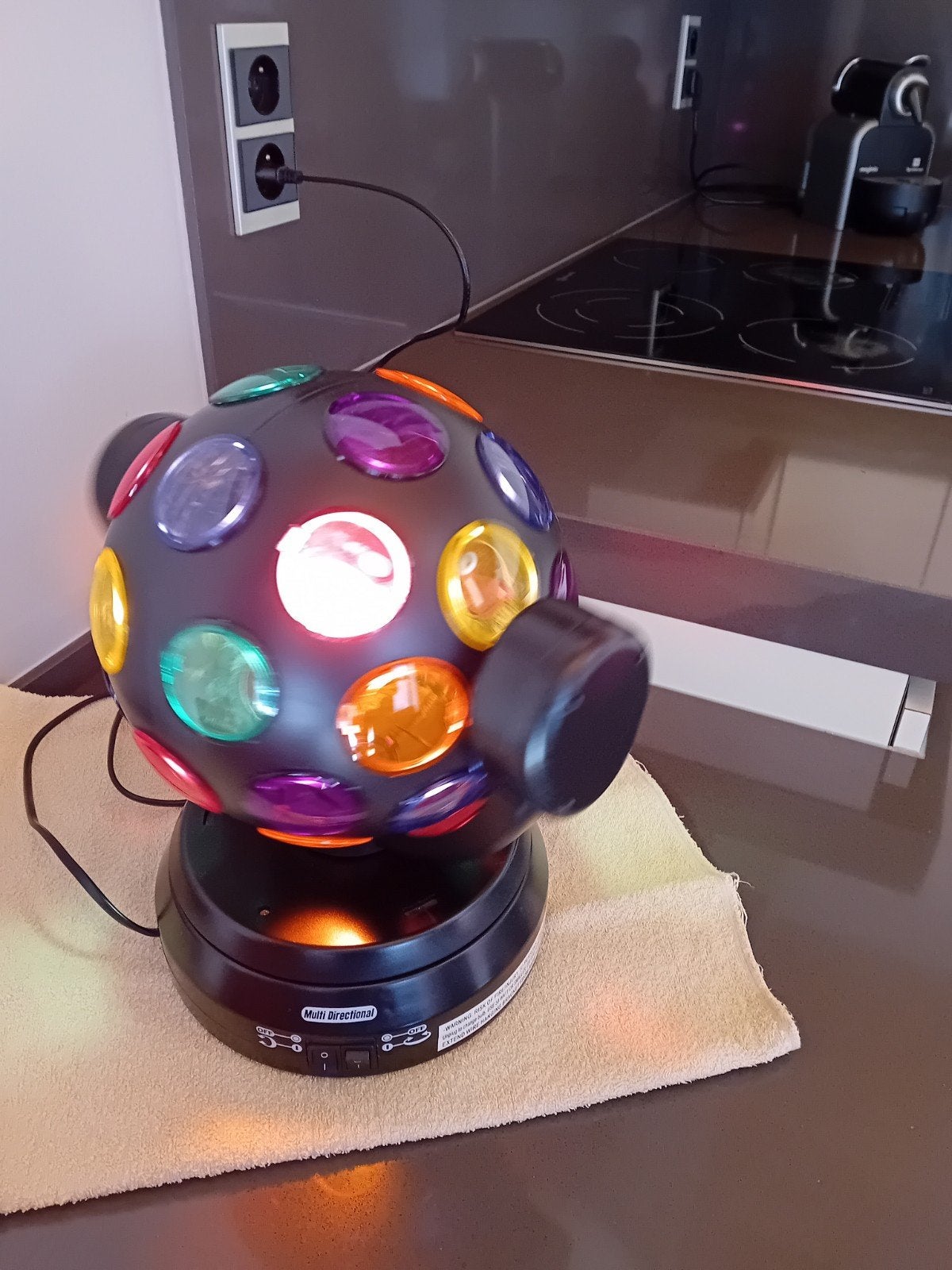 Discobal met licht, Enlèvement, Utilisé