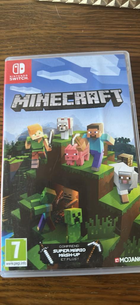 Minecraft Nintendo Switch, Online, À partir de 7 ans, Aventure et Action, Enlèvement