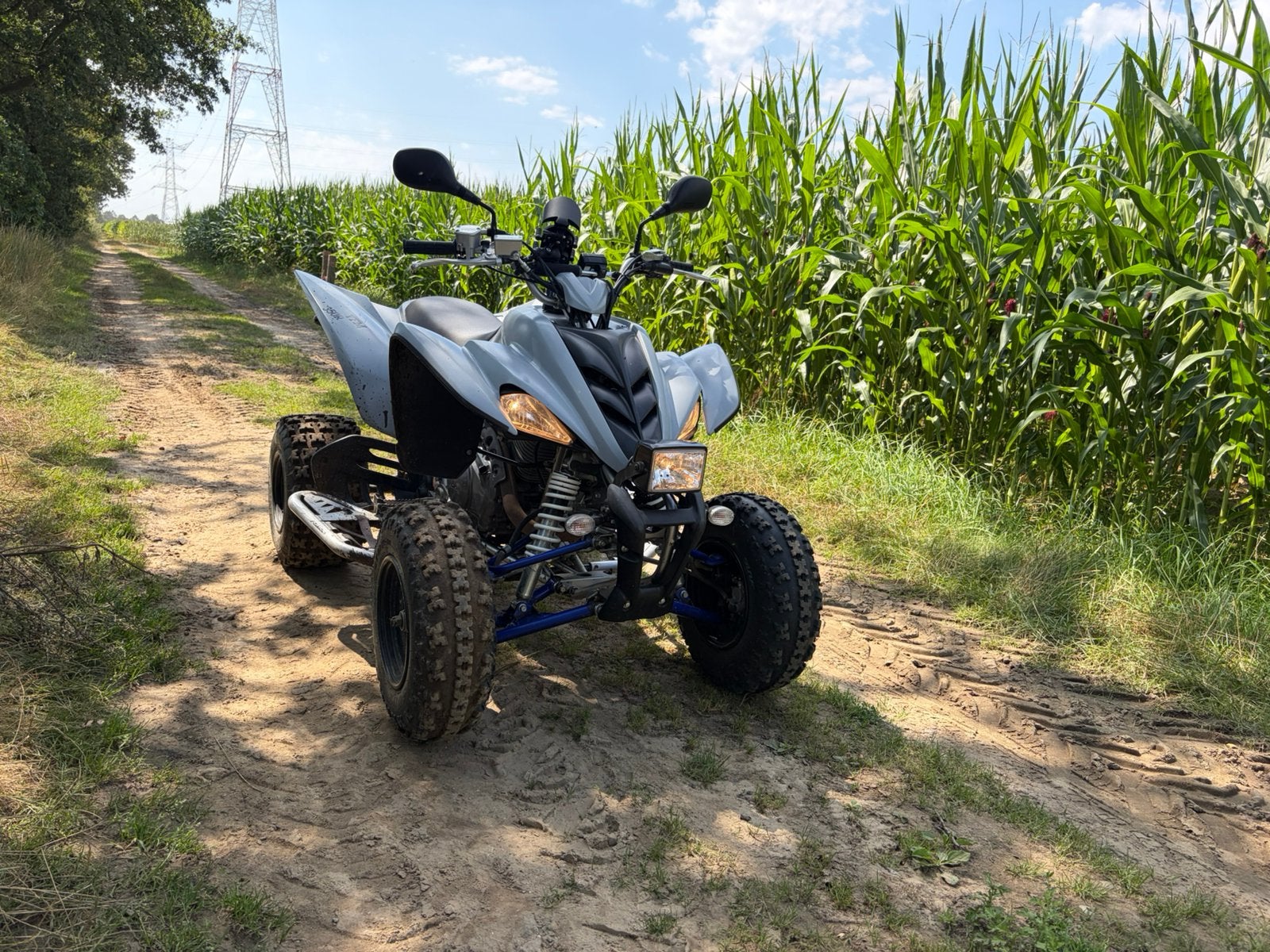Yamaha raptor 350 quad, Motoren, Quads en Trikes, Ophalen