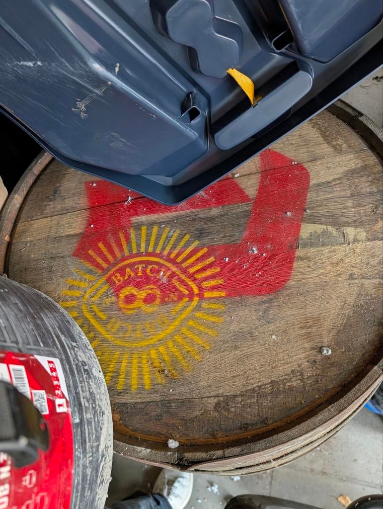 Houten Duvel ton, collectors item!, Enlèvement