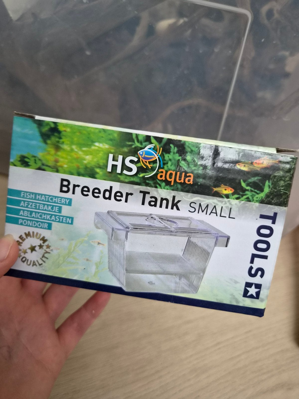 breedertank, Ophalen