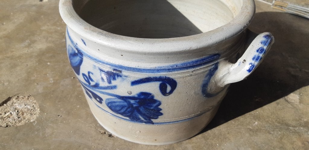 Pot à saindoux en grès, Antiquités & Art, Enlèvement