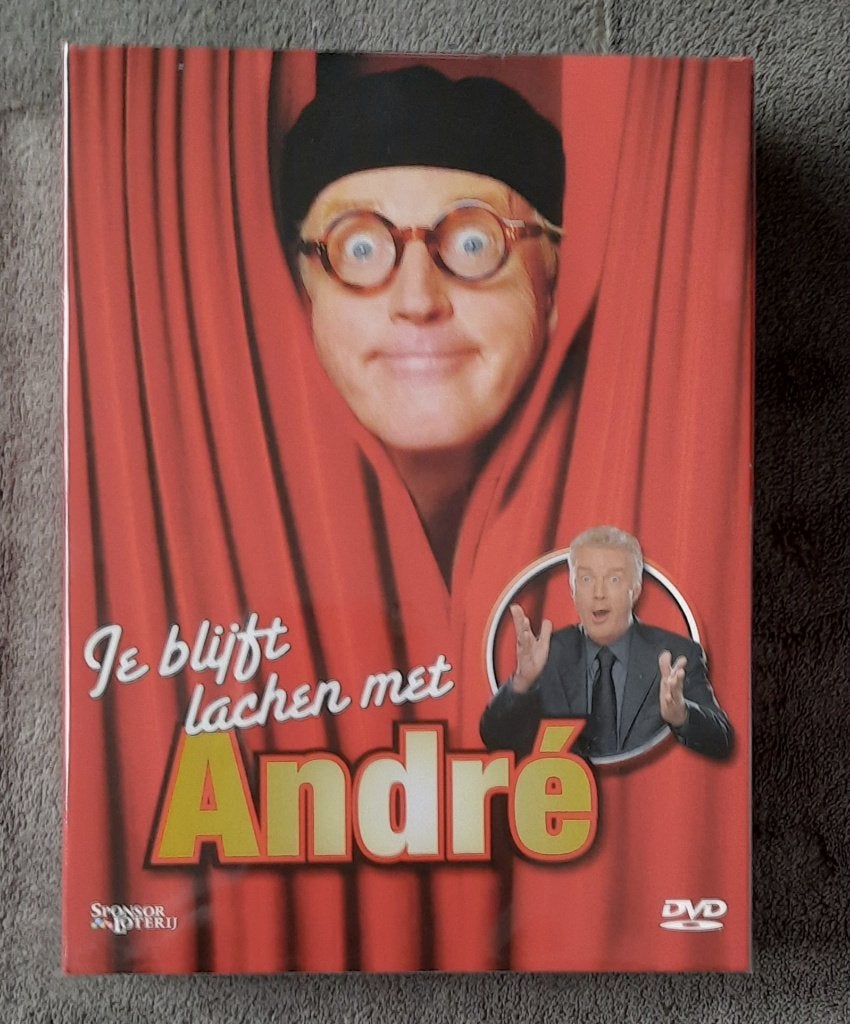 Je blijft lachen met Andre 6 DVD box (Andre van Duin), Cd's en Dvd's, Ophalen of Verzenden, Zo goed als nieuw, Nederlands, Tv-programma of Sketches