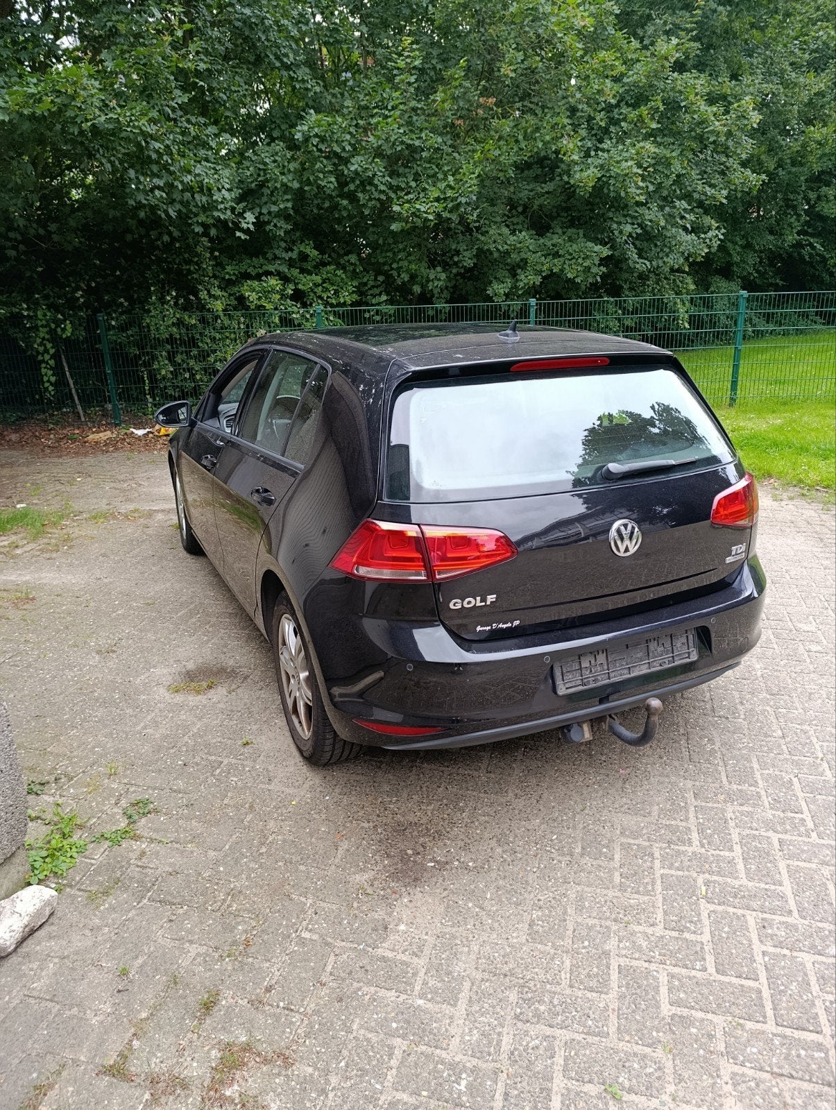 Vw Golf7 1.6TDI, 2014 , de auto rijdt en schakeld heel goed, Euro 5, Achat, Attache-remorque, Particulier