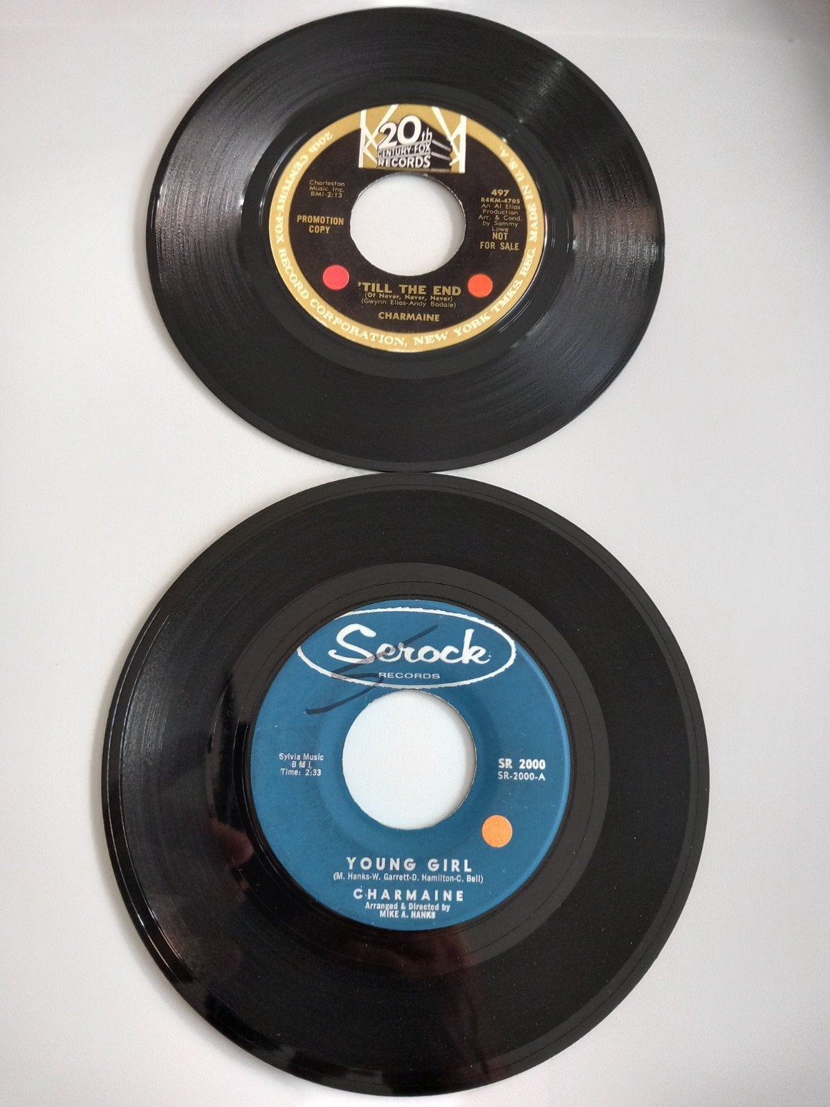 CHARMAINES. 60S OLDIES POP-CORN USA 2 X 45T, Pop