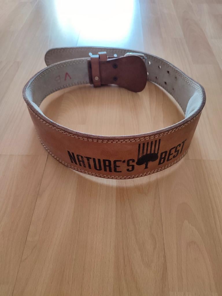 Ceinture de soutien en cuir, Sports & Fitness