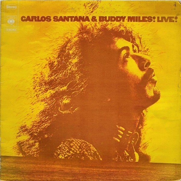 CARLOS SANTANA & BUDDY MILES LIVE 1972, Cd's en Dvd's, Vinyl | Rock, Gebruikt, Ophalen of Verzenden, 1970 - 1979, 12 inch