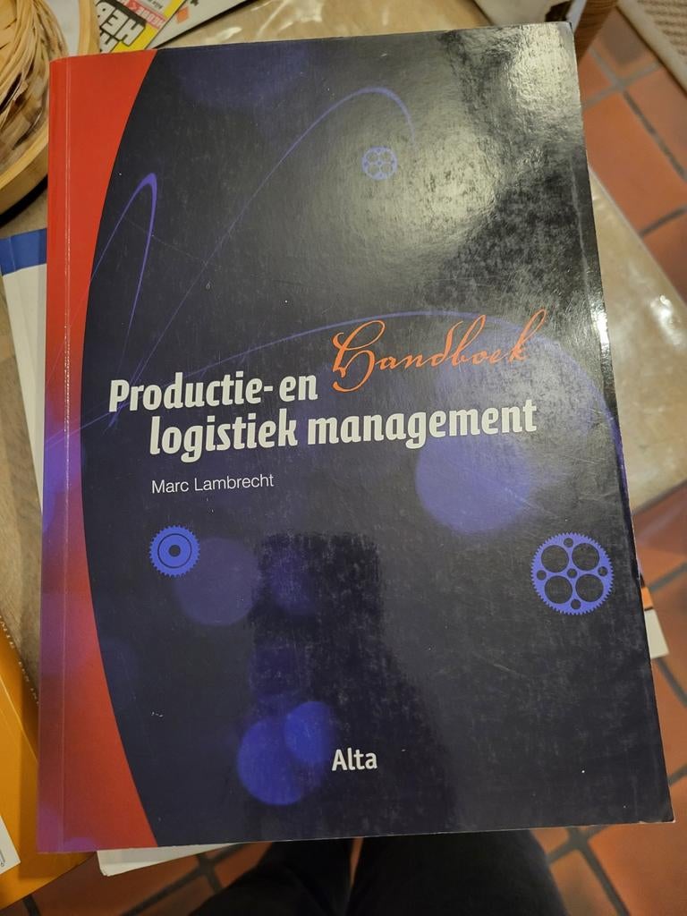 M. Lambrecht - Handboek productie- en logistiek management, Boeken, Ophalen, Nederlands, M. Lambrecht