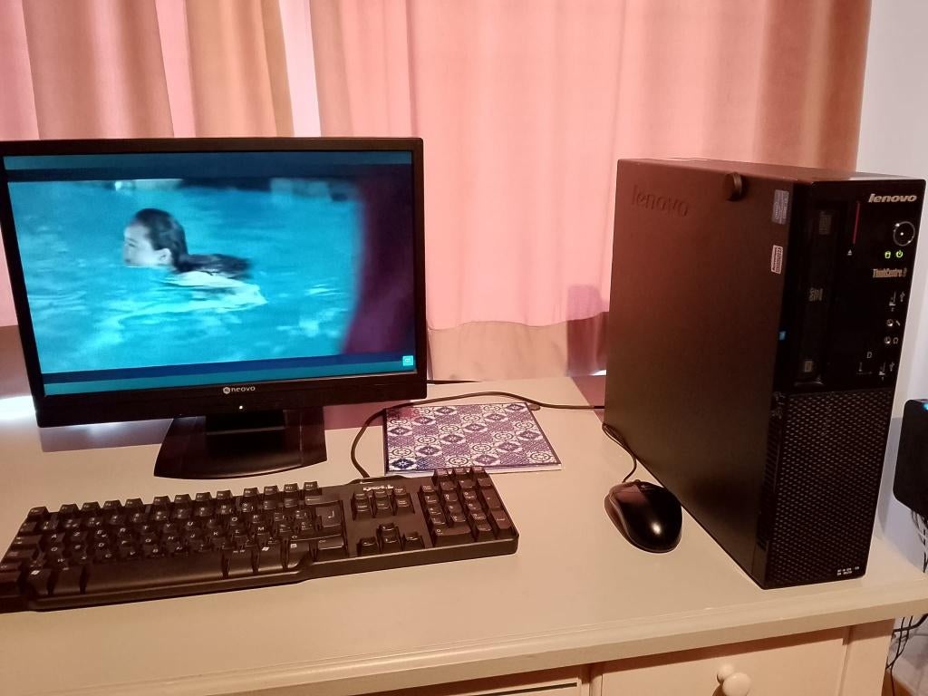 PC COMPLET prêt à l’emploi avec écran, clavier et souris, Enlèvement, Lenovo